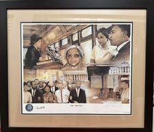 Rosa Parks Civil Right Activist Signed ''The Mentor'' Auto Framed Display PSA picture