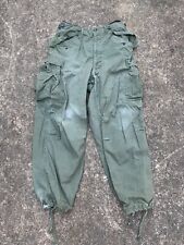Vtg 1951 US Army Military Korean War Cargo Flight USMC Pants 30 29 WWII 40s 50s picture