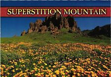 Vintage Postcard 4x6- Superstition Mountain s picture