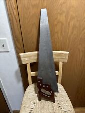Vintage Disston Hand Saw Model D-95 - 26” Long Saw Nice  Condition picture
