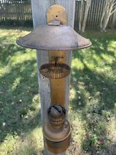 AQ Railroad Caboose Station Kerosene Lamp #380 Plume & Atwood Handlan ST. LOUIS picture