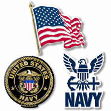 U.S. Navy Magnet Set by Classic Magnets, 3-Piece Set picture
