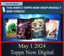 TOPPS MARVEL COLLECT TOPPS NOW MAY 1 2024 SILVER ONLY 7 CARD SET picture