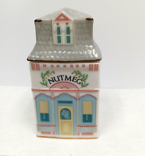 The Lenox Spice Village Nutmeg Porcelain Spice Jar 1989 (No original Box) picture