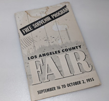 Los Angeles County FAIR 1955 Souvenir Program Pomona, CA picture