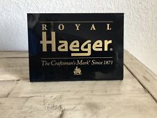 Royal Haeger Pottery Display Sign - 7”x5” picture