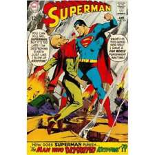 Superman #205 1939 series DC comics Fine Full description below [l/ picture