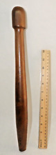 LARGE BRAZILLIAN WALNUT SLICK CHISEL HANDLE OLD TOOLS FOR TIMBER FRAMING CHISEL picture