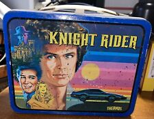 KNIGHT RIDER Metal Lunchbox TV Show David Hasselhoff THERMOS CO. 1982/1983 picture