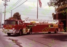 TALLEYVILLE, DE Fire Apparatus - 5x7 PHOTO: TRUCK-25 19?? MACK CF / LTI picture