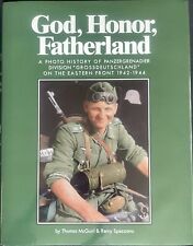 1st Edition Signed WWII Photo Book God Honor Fatherland & Signed Photo Excellent picture