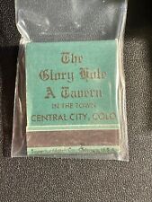 MATCHBOOK - THE GLORY HOLE - A TAVERN - CENTRAL CITY, CO - UNSTRUCK picture