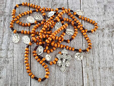 Habit 20 Decade medal Rosary Miraculous, Holy Spirit,  Virgin of Carmel picture