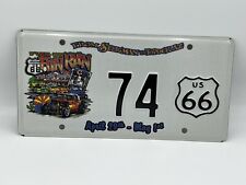 2005 Seligman to Topock Fun Run License Plate Historic Route 66 Arizona Cars picture