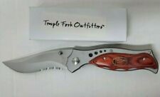 T.F.O Lock Blade Rosewood Handle Folding Knife, TFO-312LB picture