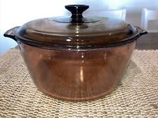 Visions Corning V-5-B 5L Amber Dutch Oven France picture