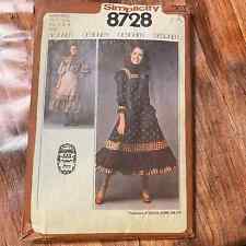 Gunne Sax Sewing Pattern Simplicity 8728 from 1978 picture