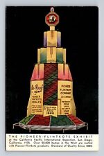 San Diego CA-California CA Pacific Exposition Pioneer Flintkote Vintage Postcard picture