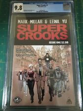 SUPER CROOKS #1 CGC 9.8 WHITE PAGES MILLAR STORY YU COVER AND ART picture