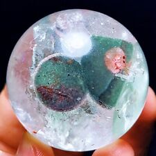 TOP 142G Natural Gobi Agate Eyes Agate Crystal Stone Phantom/Garden Quartz L1473 picture