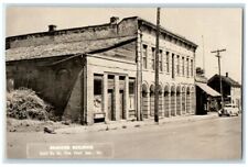 c1950's Brunner Building Historical Society Jacksonville OR RPPC Photo Postcard picture