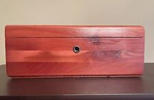 NEW Vintage Lane Miniature Cedar Hope Chest With Key 1970s-1980s picture