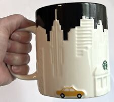 2012 Starbucks New York Coffee Cup Mug City 3D Relief Collector Series 16oz picture