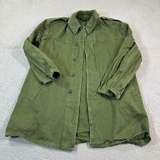 Vintage 60s 50s Olive Military Jacket coat men adult size 50E 23x32 picture