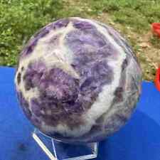 2.76lb Natural Dream Amethyst Quartz Sphere Crystal Polished Ball Healing Decor  picture
