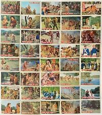 1956 Davy Crockett Series 1 Orange Back Trading Card Set of 80 Cards Topps picture