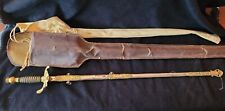 Ceremonial Sword Made by The M.C. Lilley & Co., Columbus, OH *RARE BARN FIND* picture