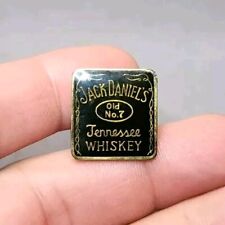 Vintage Jack Daniels Old No. 7 Whiskey Enamel Hat Pin Lapel Badge Pinback Tack picture