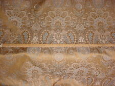 13Y KRAVET LEE JOFA BRASS TURKISH FLORAL SILK DRAPERY UPHOLSTERY FABRIC  picture