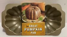Williams Sonoma Nordic Ware The Great Pumpkin Ponund Cake Pan 3D Cake 2004 NEW picture