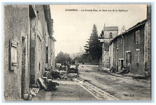c1910 Main Street in Background Seen from the Domremy Basilica France Postcard picture