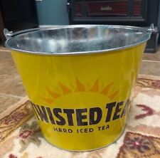 The original Twisted Tea hard iced tea metal bucket EUC  picture