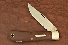 GREAT EASTERN GEC CANVAS MICARTA OREGON TRAPPER KNIFE 431118 2018 NICE (15669) picture