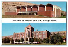 c1950's Eastern Montana College Billings Montana MT Multiview Vintage Postcard picture
