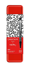 Caran d'Ache 849 Keith Haring Ballpoint Pen in Black - Christmas 2023 - NEW picture