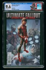ULTIMTAE FALLOUT #4 (2011) CGC 9.6 1st MILE MORALES SPIDER-MAN 2nd PRINT picture