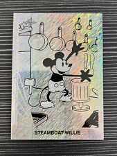 2023 LEAF METAL - STEAMBOAT WILLIE - /50 - SHIMMER REFRACTOR  - #90SW-01 picture