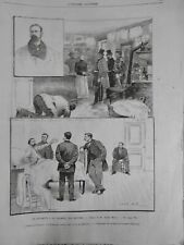 1892 1893 DYNAMITE ATTACK EXPLOSION 10 OLD NEWSPAPERS picture