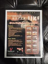 Vintage Top Hear Hyper-Bike for N64 Print Ad Advertisement - Ready To Frame picture