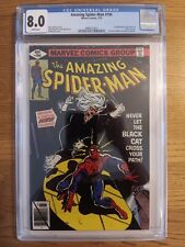 Amazing Spider-Man # 194 CGC 8.0 WP Key 1st Black Cat Felicia Hardy 1979 Marvel picture