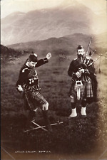 Scotland, Ghillie Callum, Scottish Sword Dances, Vintage Print, ca.1880 picture