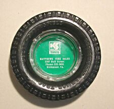 Vintage KELLY SPRINGFIELD Advertising Tire ashtray Matthews Richmond Virginia picture