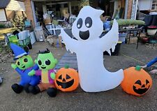 8ft Inflatable Halloween Character Party-Smiling-Frankensteins-Ghost-Jack O L picture