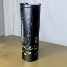 Starbucks Times Square Broadway Tumbler Limited Edition 2015 Rare Collectible picture