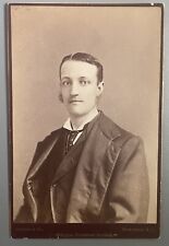 1885 MLB Wind Up Inventor Dupee Shaw Providence Grays LHP Baseball Cabinet Card picture