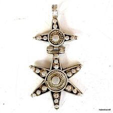 Star of David Jewish Jewlery, Handmade Ethiopian Jewish Heritage Pendant. picture